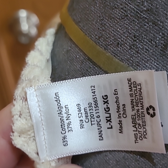 BEAUTIFUL LACE LONG COVER-UP - EUC- SIZE LARGE/XL - Picture 6 of 6